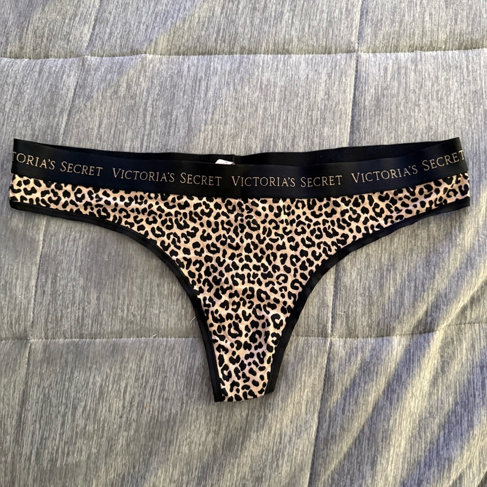 Victoria's Secret Leopard Print Thong